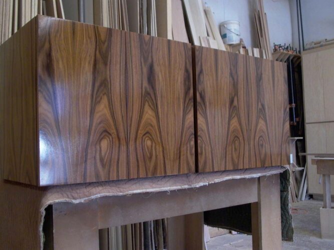 “Cube”, Ironwood Matching Cabinets